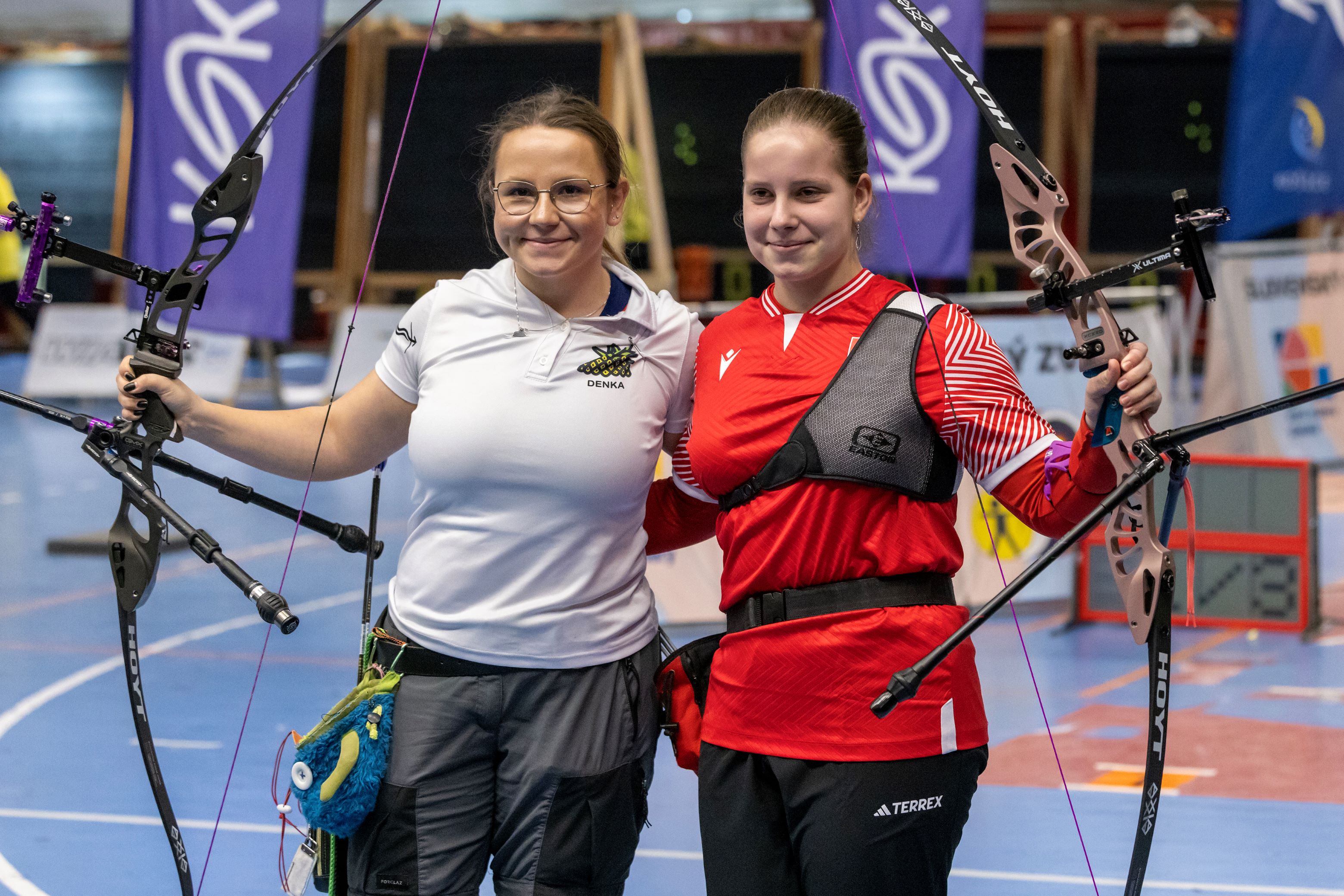 Denisa Baránková a Adela Tollarovičová Roman Benický